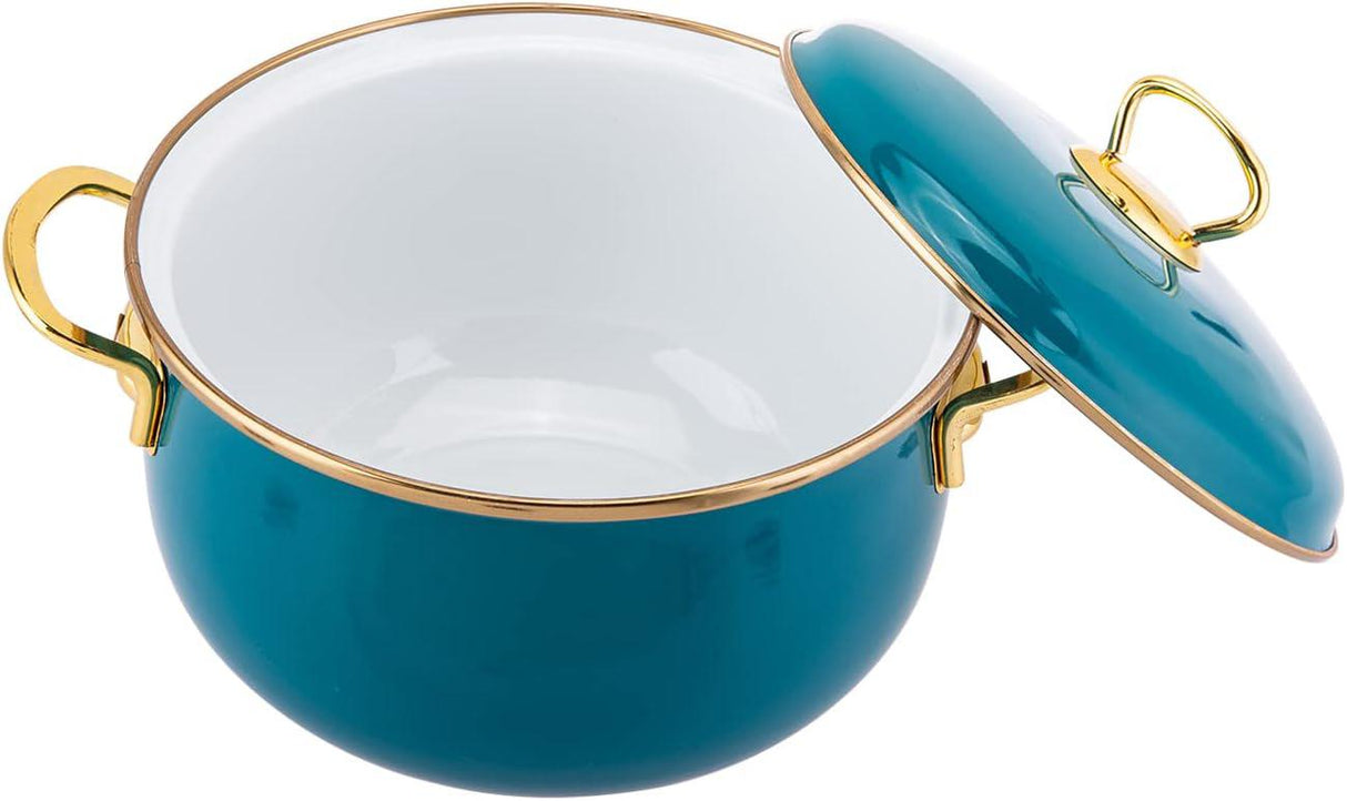PACI Elite Class Cooking Pot with Lid 20cm, Blue - Al Kabayel Discount CentrePACI Elite Class Cooking Pot with Lid 20cm, BlueCasseroles & Stock PotsAl Kabayel Discount CentreAl Kabayel Discount Centre