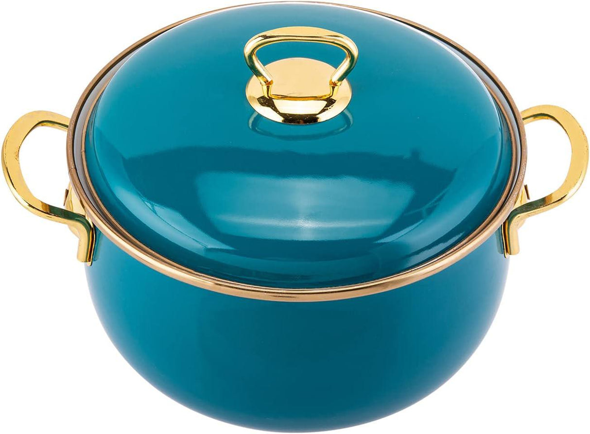 PACI Elite Class Cooking Pot with Lid 20cm, Blue - Al Kabayel Discount CentrePACI Elite Class Cooking Pot with Lid 20cm, BlueCasseroles & Stock PotsAl Kabayel Discount CentreAl Kabayel Discount Centre