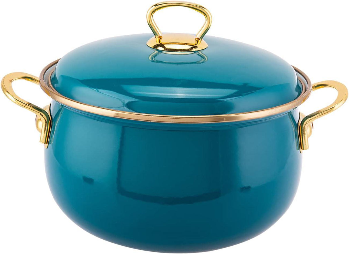 PACI Elite Class Cooking Pot with Lid 20cm, Blue - Al Kabayel Discount CentrePACI Elite Class Cooking Pot with Lid 20cm, BlueCasseroles & Stock PotsAl Kabayel Discount CentreAl Kabayel Discount Centre