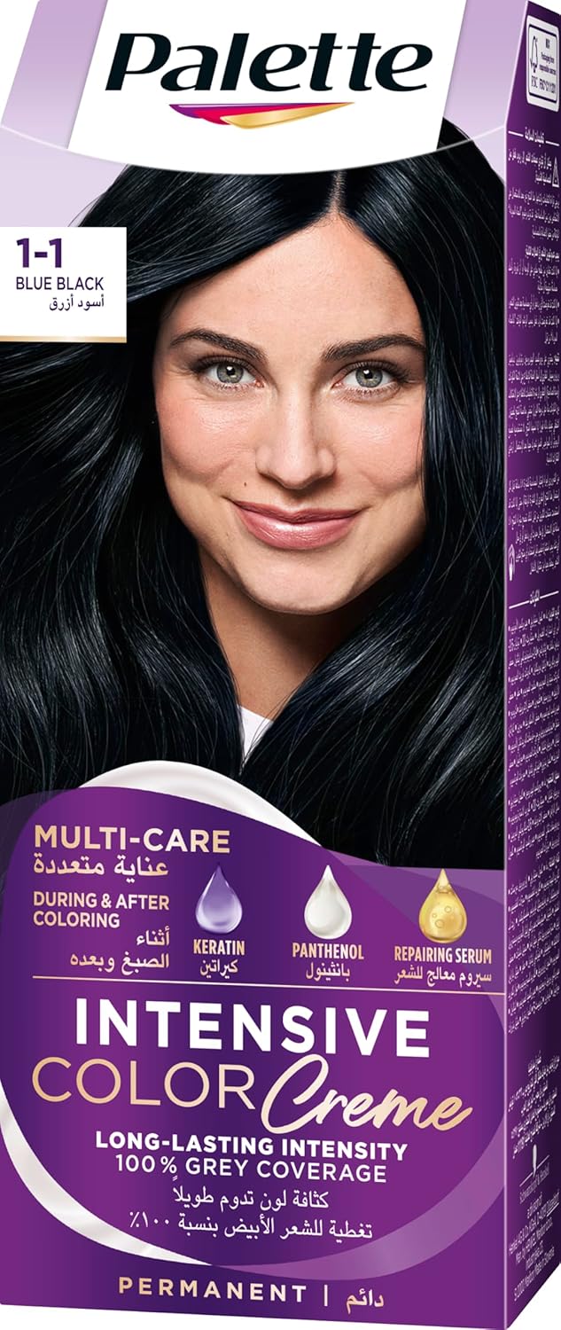 Palette Intensive 1.1 Color Creme Blue Black - Al Kabayel Discount CentrePalette Intensive 1.1 Color Creme Blue BlackHair CarePALETTEAl Kabayel Discount Centre
