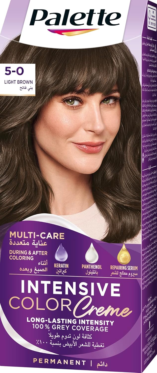 Palette Intensive 5.0 Color Creme Light Brown - Al Kabayel Discount CentrePalette Intensive 5.0 Color Creme Light BrownHair CarePALETTEAl Kabayel Discount Centre