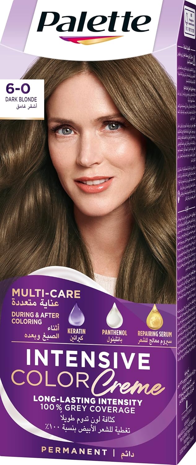 Palette Intensive 6.0 Color Crème Dark Blonde - Al Kabayel Discount CentrePalette Intensive 6.0 Color Crème Dark BlondeHair CarePALETTEAl Kabayel Discount Centre