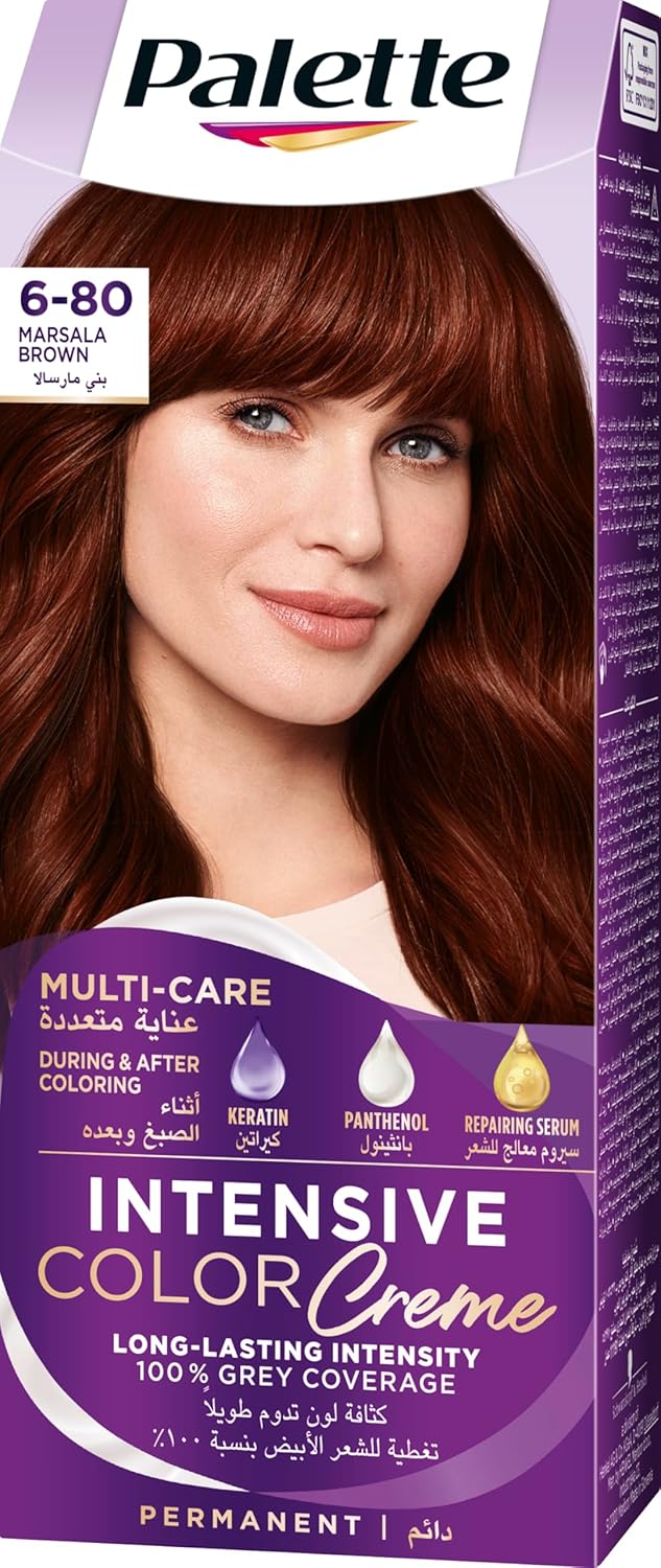 Palette Intensive 6.80 Color Creme Marsala Brown - Al Kabayel Discount CentrePalette Intensive 6.80 Color Creme Marsala BrownHair CarePALETTEAl Kabayel Discount Centre