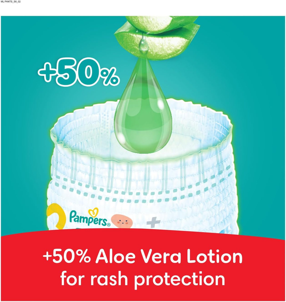 Pampers Rash Protection, Size 6, 16+ kg, Value Pack, 19 Diaper Pants - Al Kabayel Discount CentrePampers Rash Protection, Size 6, 16+ kg, Value Pack, 19 Diaper PantsBaby ProductsPAMPERSAl Kabayel Discount Centre