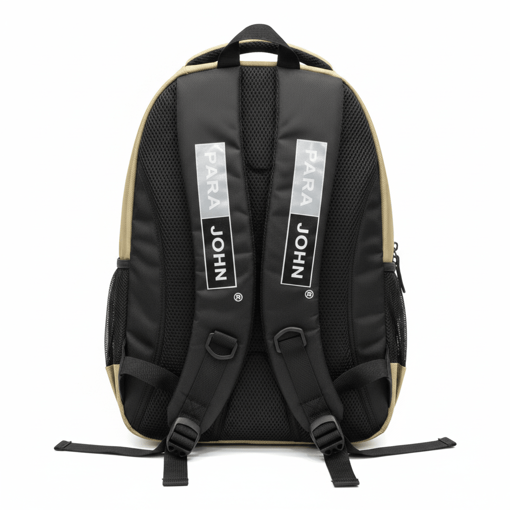 Parajohn Luxury Black & Gold Polyester School Backpack 18 Inch – Fashionable School Bag with Spacious Compartments - Al Kabayel Discount CentreParajohn Luxury Black & Gold Polyester School Backpack 18 Inch – Fashionable School Bag with Spacious CompartmentsSchool BagsPARAJOHNAl Kabayel Discount Centre