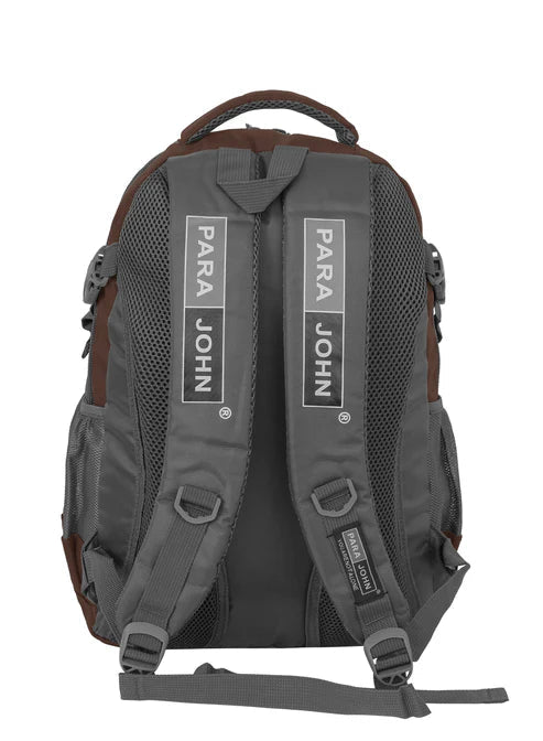 Parajohn Minimal Grey & Brown Polyester School Backpack 18 Inch – Simple Lightweight School Bag for Everyday Use - Al Kabayel Discount CentreParajohn Minimal Grey & Brown Polyester School Backpack 18 Inch – Simple Lightweight School Bag for Everyday UseSchool BagsPARAJOHNAl Kabayel Discount Centre