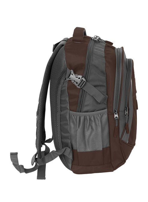 Parajohn Minimal Grey & Brown Polyester School Backpack 18 Inch – Simple Lightweight School Bag for Everyday Use - Al Kabayel Discount CentreParajohn Minimal Grey & Brown Polyester School Backpack 18 Inch – Simple Lightweight School Bag for Everyday UseSchool BagsPARAJOHNAl Kabayel Discount Centre