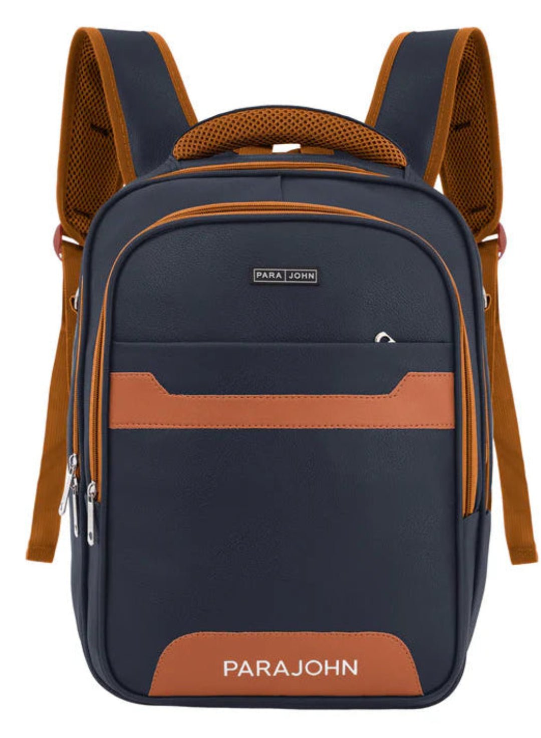 Parajohn Sleek Navy Blue PU Leather Backpack 16 Inch – Durable Everyday Laptop & Travel Backpack with Modern Design - Al Kabayel Discount CentreParajohn Sleek Navy Blue PU Leather Backpack 16 Inch – Durable Everyday Laptop & Travel Backpack with Modern DesignSchool BagsPARAJOHNAl Kabayel Discount Centre