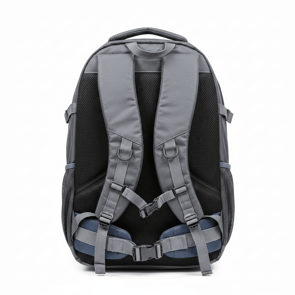 Parajohn Trail Grey & Navy Blue Polyester Mountain Backpack 24 Inch – High Capacity Travel Backpack for Adventure Use - Al Kabayel Discount CentreParajohn Trail Grey & Navy Blue Polyester Mountain Backpack 24 Inch – High Capacity Travel Backpack for Adventure UseBackpacksPARAJOHNAl Kabayel Discount Centre