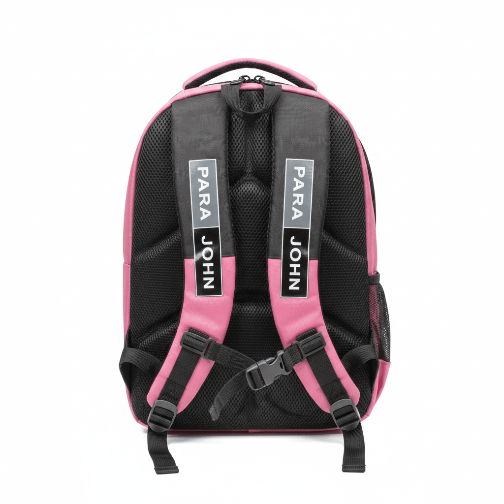 Parajohn Trendy Grey & Pink Polyester School Backpack 14 Inch – Lightweight Comfortable School Bag for Girls with Multiple Pockets - Al Kabayel Discount CentreParajohn Trendy Grey & Pink Polyester School Backpack 14 Inch – Lightweight Comfortable School Bag for Girls with Multiple PocketsSchool BagsPARAJOHNAl Kabayel Discount Centre