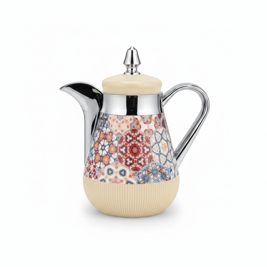 Parati Arabesque Vacuum Flask – Thermal Dallah – 0.35L & 0.5L - Al Kabayel Discount CentreParati Arabesque Vacuum Flask – Thermal Dallah – 0.35L & 0.5LThermosPARATIAl Kabayel Discount Centre