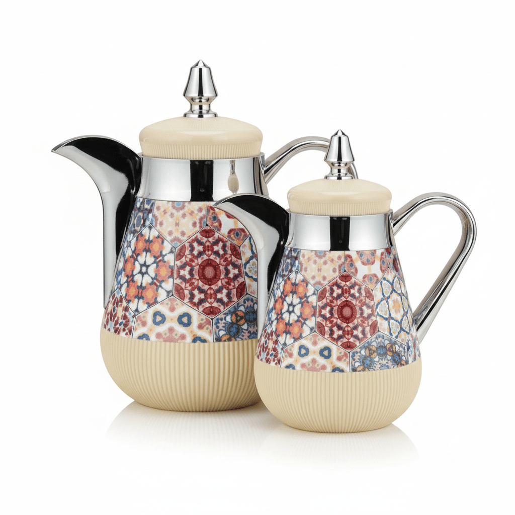 Parati Arabesque Vacuum Flask – Thermal Dallah – 0.35L & 0.5L - Al Kabayel Discount CentreParati Arabesque Vacuum Flask – Thermal Dallah – 0.35L & 0.5LThermosPARATIAl Kabayel Discount Centre