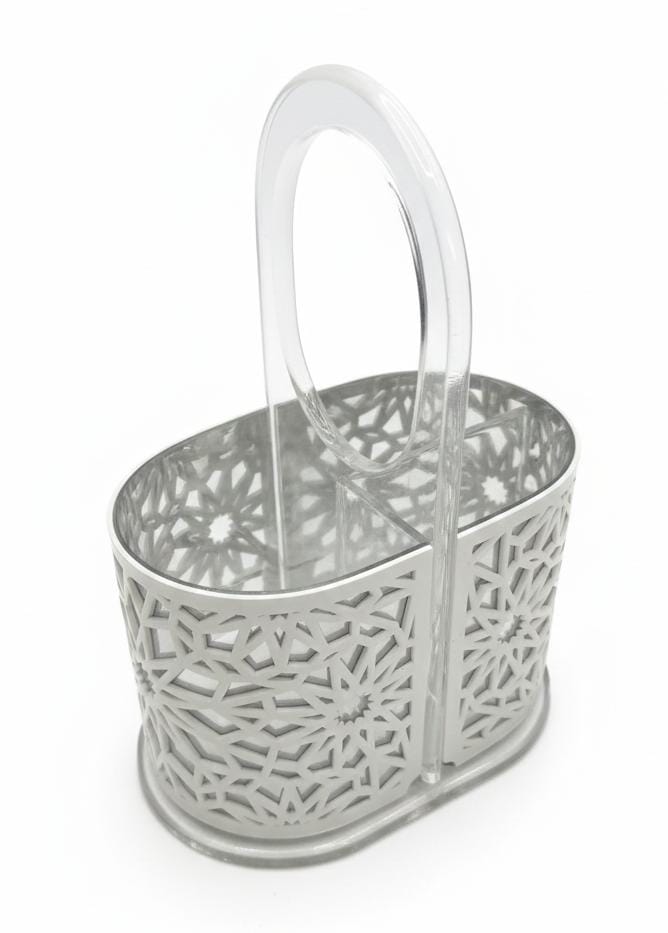 Parchan Premium Acrylic Cutlery Holder – Modern Grey Finish with 3 - Compartment Organizer - Al Kabayel Discount CentreParchan Premium Acrylic Cutlery Holder – Modern Grey Finish with 3 - Compartment OrganizerOrganizers & AccessoriesPARCHANAl Kabayel Discount Centre