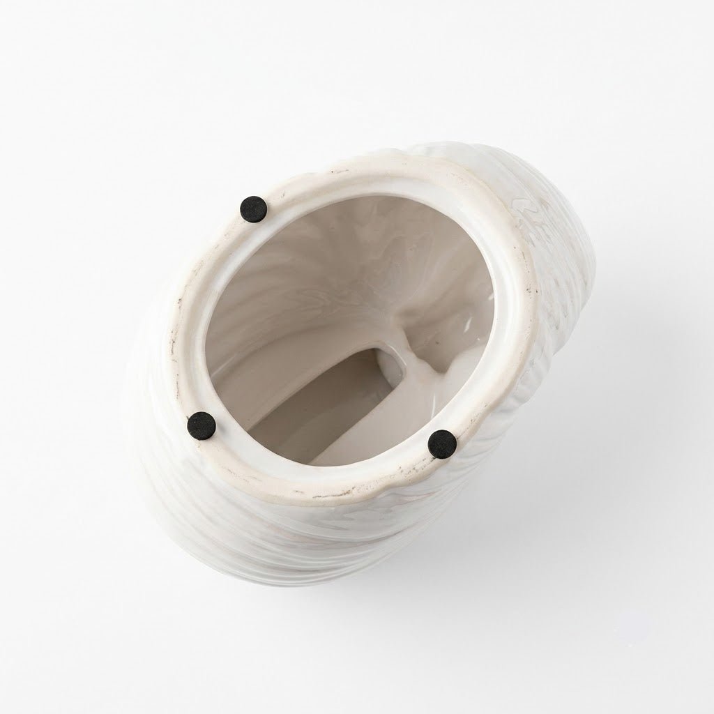 Pearl White Shell Ceramic Napkin Holder - 13 × 22 cm - Al Kabayel Discount CentrePearl White Shell Ceramic Napkin Holder - 13 × 22 cmNapkin Holders & Tissue BoxAKDCAl Kabayel Discount Centre