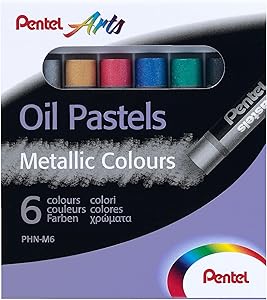 PENTEL Metallic Oil Pastels Set of 6 Assorted Colours - Al Kabayel Discount CentrePENTEL Metallic Oil Pastels Set of 6 Assorted ColoursPaintsPENTELAl Kabayel Discount Centre