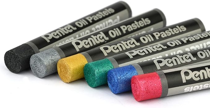 PENTEL Metallic Oil Pastels Set of 6 Assorted Colours - Al Kabayel Discount CentrePENTEL Metallic Oil Pastels Set of 6 Assorted ColoursPaintsPENTELAl Kabayel Discount Centre