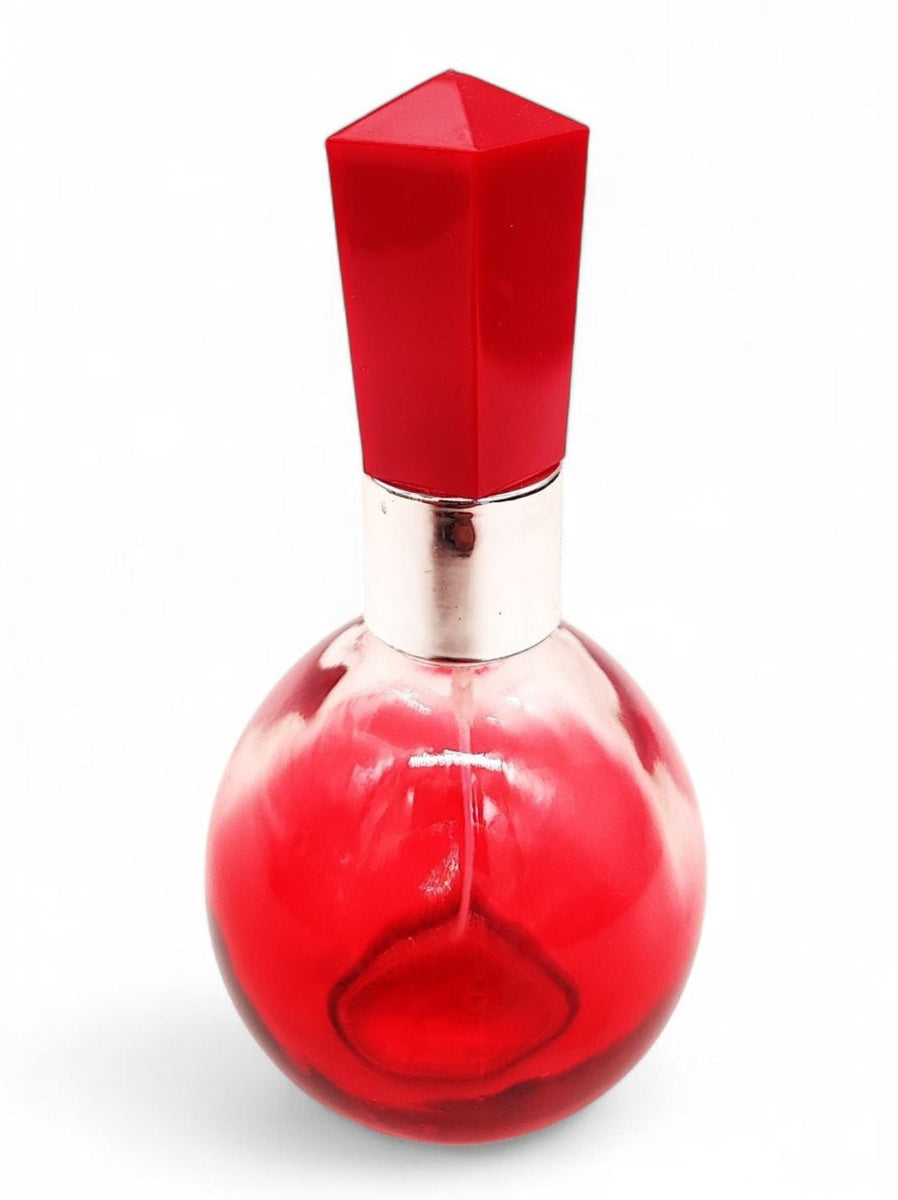 Perfume Bottle 26471-2 Red Transparent 50ml