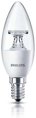 Philips E14 LED Candle Light, 5.5W, 470lm, Amber - Al Kabayel Discount CentrePhilips E14 LED Candle Light, 5.5W, 470lm, AmberLight BulbsPHILIPSAl Kabayel Discount Centre