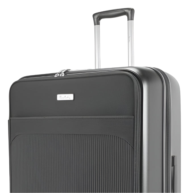 Pierre Cardin 20" Trolley Bag – Genoa Grey | Compact & Durable Cabin Luggage - Al Kabayel Discount CentrePierre Cardin 20" Trolley Bag – Genoa Grey | Compact & Durable Cabin LuggageCabin LuggagePIERRE CARDIANAl Kabayel Discount Centre