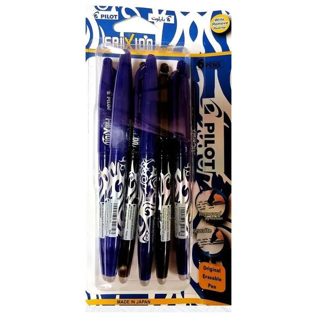 Pilot Frixion Roller Pen 0.7MM - Blue - 6pcs - Al Kabayel Discount CentrePilot Frixion Roller Pen 0.7MM - Blue - 6pcsPens, Pencils & MarkersPILOTAl Kabayel Discount Centre
