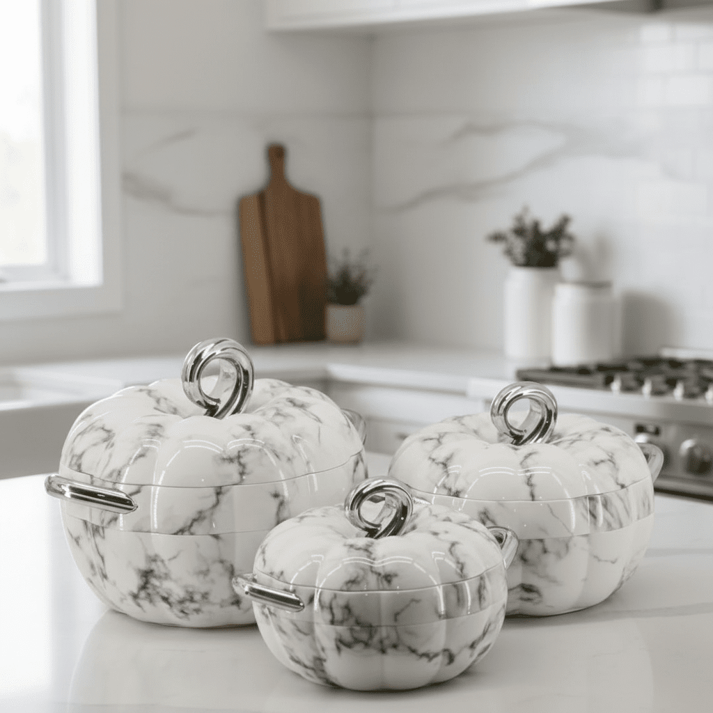 Pilsco 3 - Piece Insulated Thermal Hot Pot Set (3L, 2L & 1L) – White with Silver Accents - Al Kabayel Discount CentrePilsco 3 - Piece Insulated Thermal Hot Pot Set (3L, 2L & 1L) – White with Silver AccentsCasserolesPILSCOAl Kabayel Discount Centre