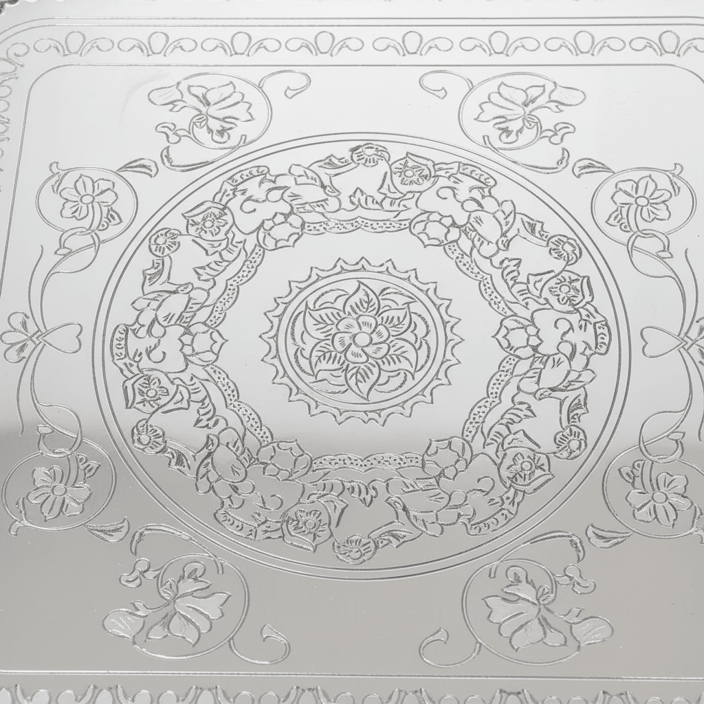 Pilsco Silver Metal Square Serving Tray - 30×30 cm - Al Kabayel Discount CentrePilsco Silver Metal Square Serving Tray - 30×30 cmServing TraysPILSCOAl Kabayel Discount Centre