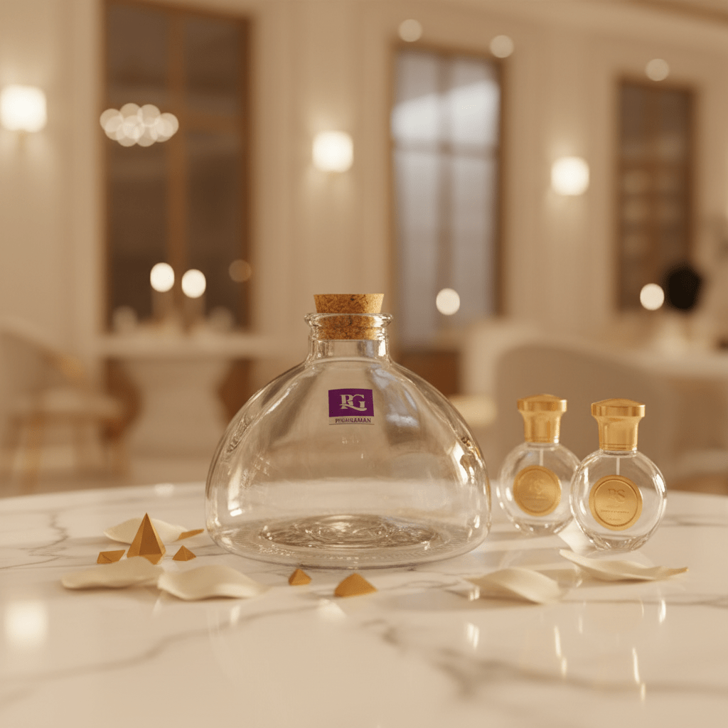Pishgaman Round Glass Bottle with Cork Lid | 10×12cm - Al Kabayel Discount CentrePishgaman Round Glass Bottle with Cork Lid | 10×12cmJars & Food SaversPISHGAMANAl Kabayel Discount Centre