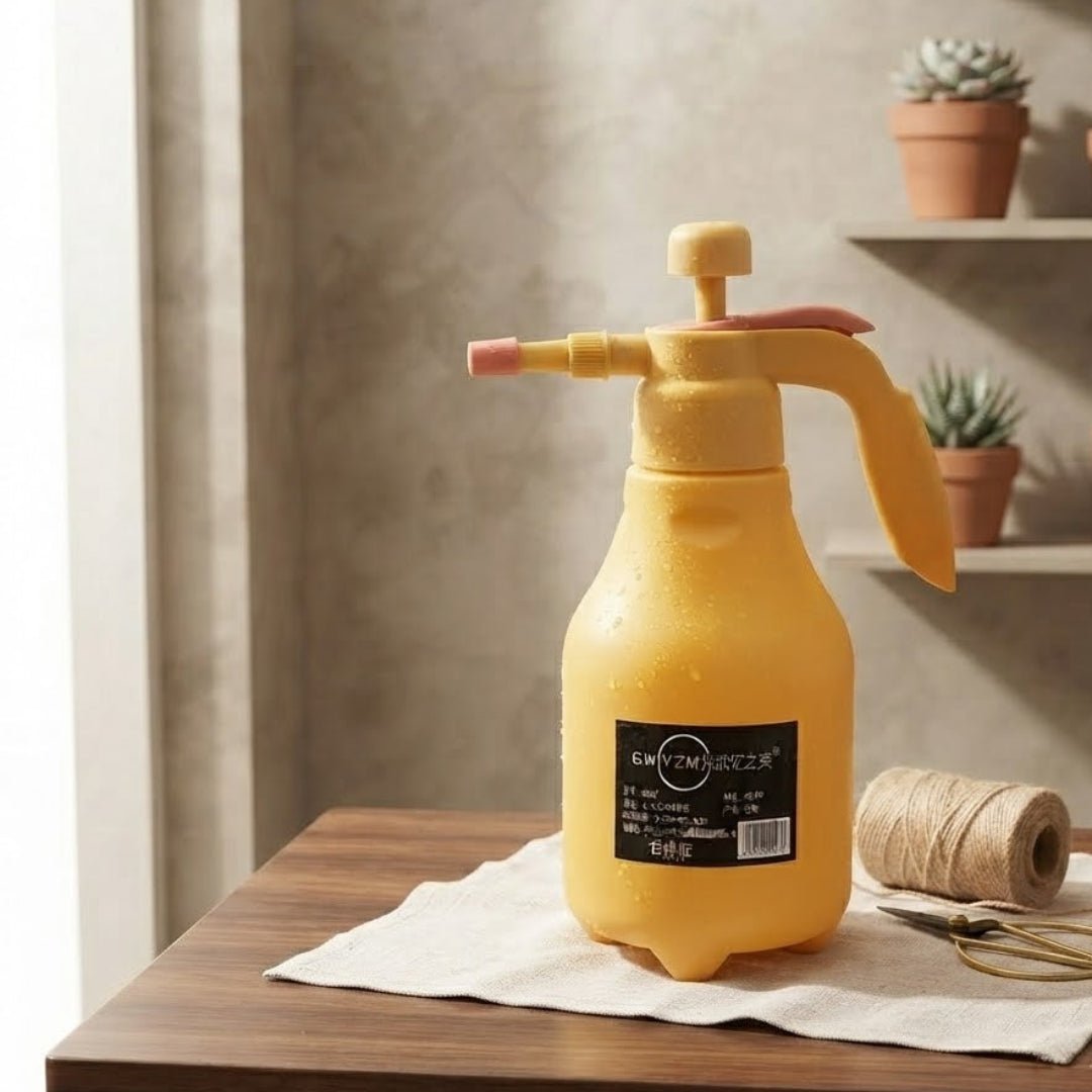 Plastic Pressure Sprayer - 2 Litre - Yellow / Sage Green - Al Kabayel Discount CentrePlastic Pressure Sprayer - 2 Litre - Yellow / Sage GreenGardening ToolsAKDCAl Kabayel Discount Centre