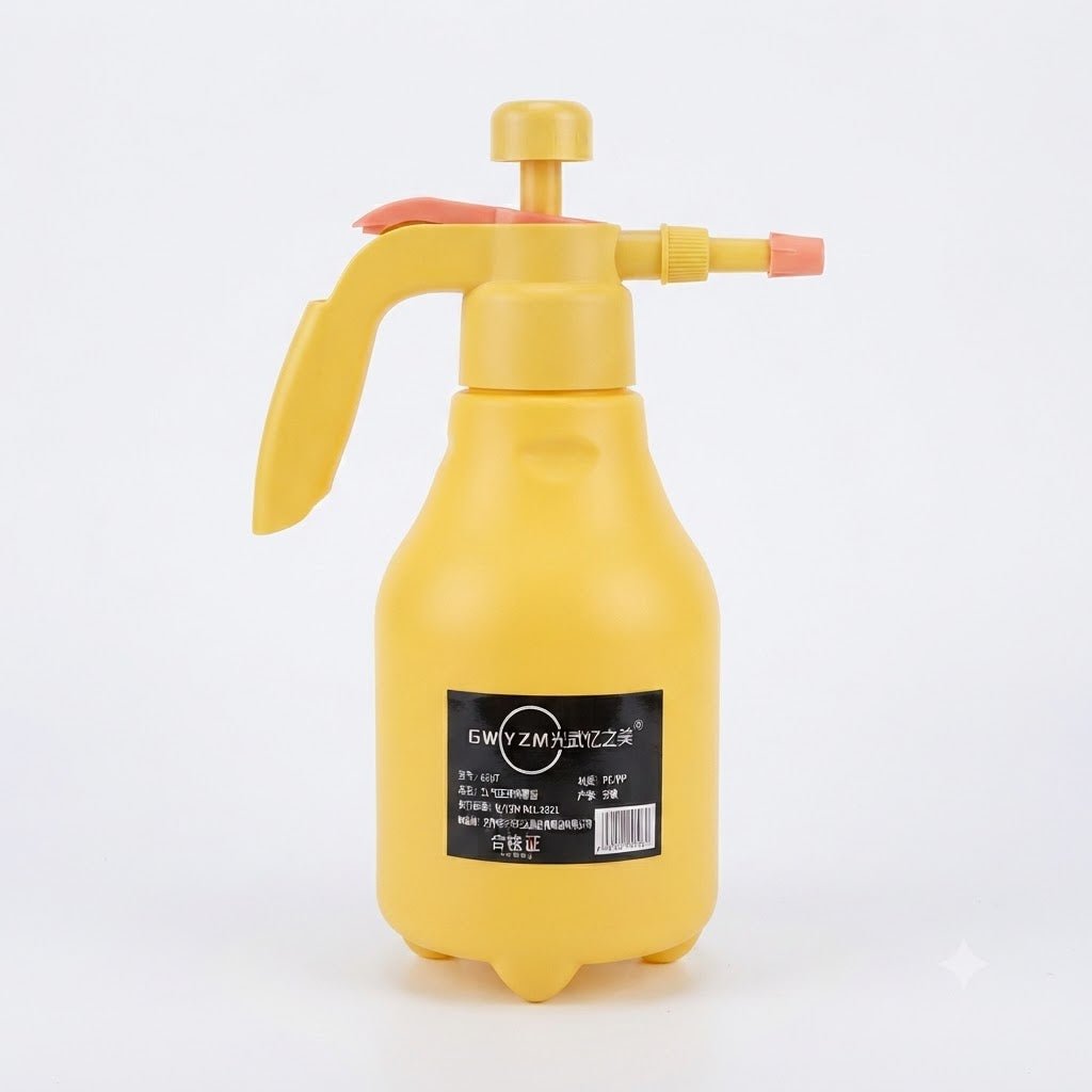 Plastic Pressure Sprayer - 2 Litre - Yellow / Sage Green - Al Kabayel Discount CentrePlastic Pressure Sprayer - 2 Litre - Yellow / Sage GreenGardening ToolsAKDCAl Kabayel Discount Centre