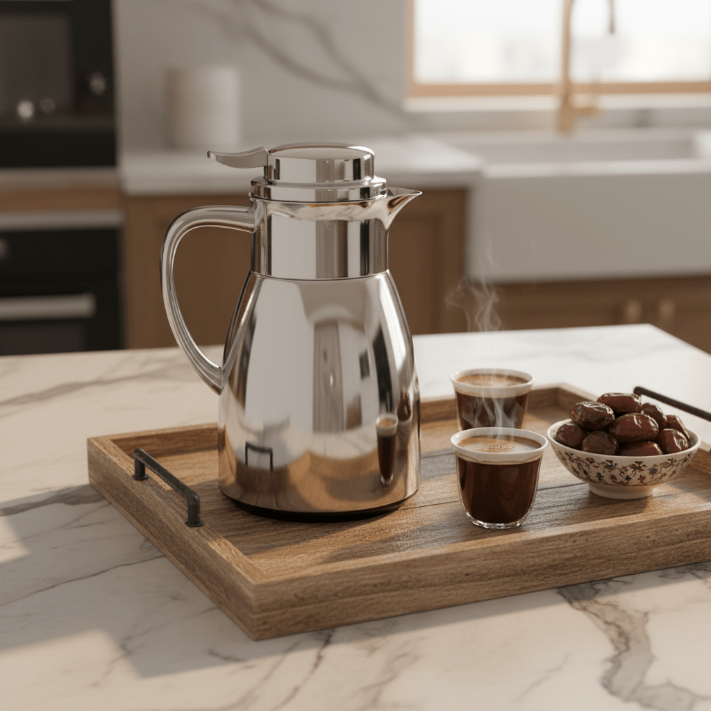 Plisco Compact Silver Thermal Flask, Portable Double Wall Insulated Bottle for Travel & Office – 500 ml - Al Kabayel Discount CentrePlisco Compact Silver Thermal Flask, Portable Double Wall Insulated Bottle for Travel & Office – 500 mlThermosALMARJANAl Kabayel Discount Centre