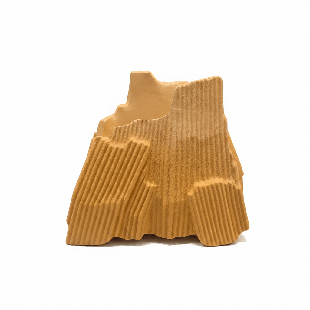 Polyresin Decorative Rock Sculpture Vase - 18cm - White / Black / Orange - Al Kabayel Discount CentrePolyresin Decorative Rock Sculpture Vase - 18cm - White / Black / OrangeFlower VaseAKDCAl Kabayel Discount Centre