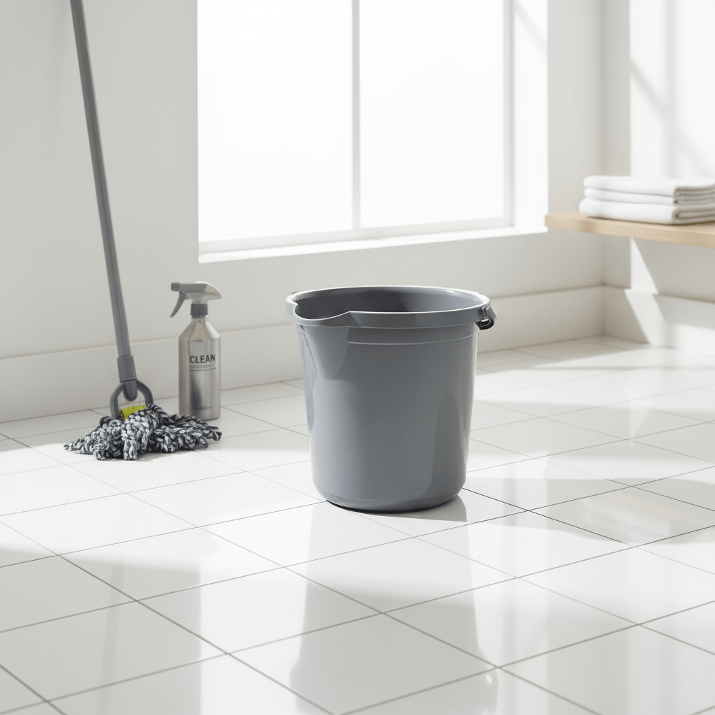 Polytime Plastic Bucket – 10 Litre - Grey / Beige / White - Al Kabayel Discount CentrePolytime Plastic Bucket – 10 Litre - Grey / Beige / WhiteBucketsPOLYTIMEAl Kabayel Discount Centre