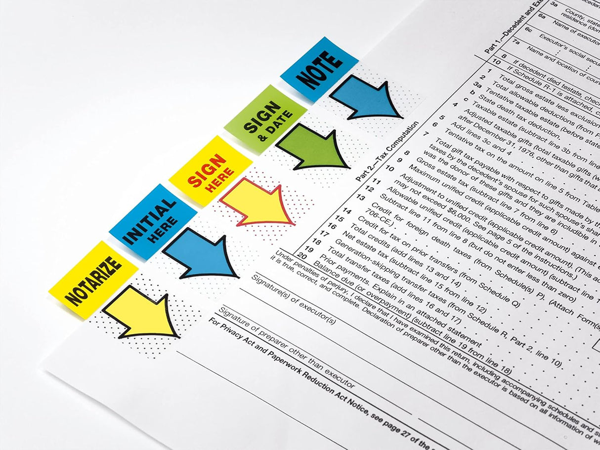 Post - It Printed Message Flags, "Sign Here", 25.4mm*43.2mm Yellow, One Dispenser Of 50 Flags - Al Kabayel Discount CentrePost - It Printed Message Flags, "Sign Here", 25.4mm*43.2mm Yellow, One Dispenser Of 50 FlagsNotepads & Legal Pads3MAl Kabayel Discount Centre