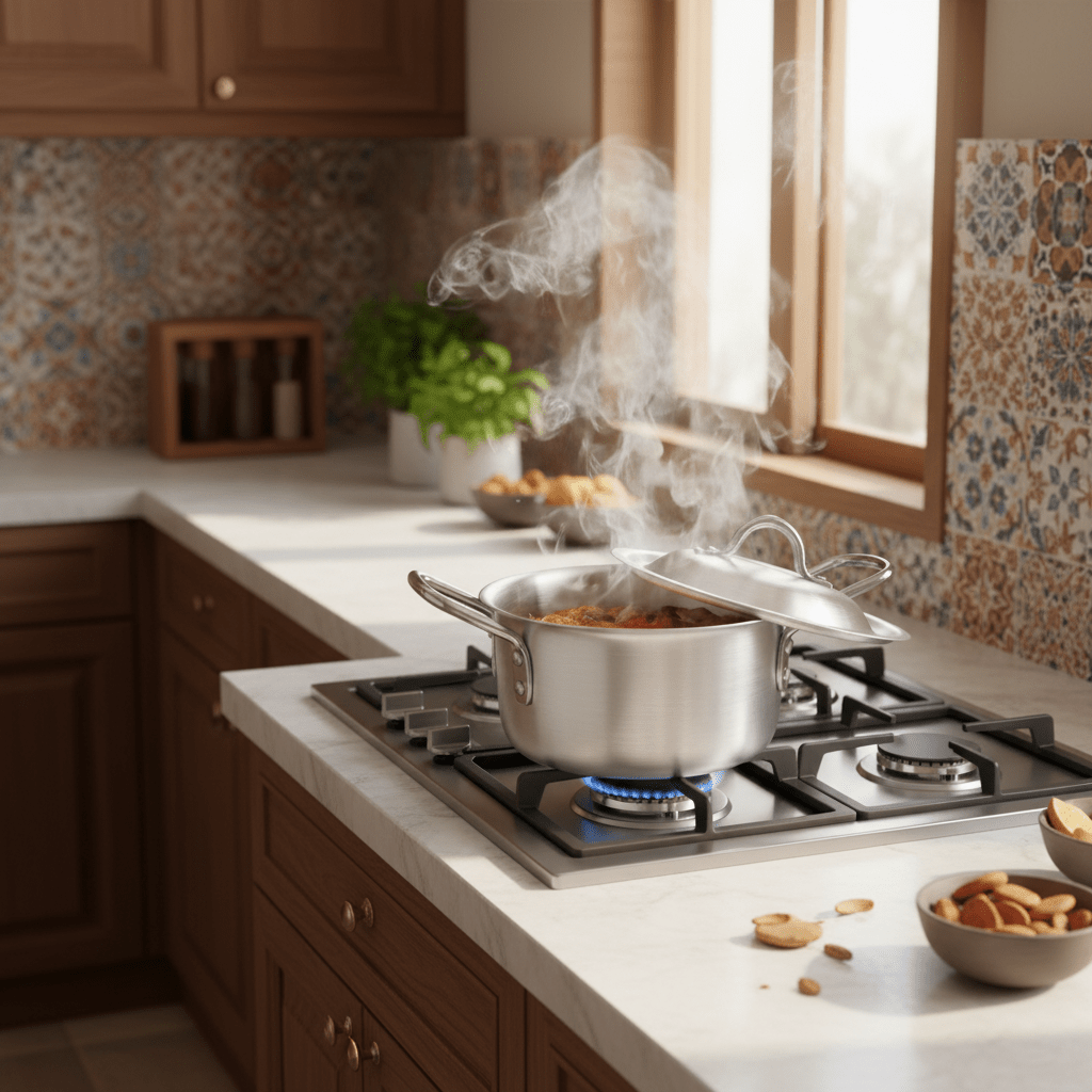 Precious Smart Aluminium Cooking Pot With Lid 19cm - Al Kabayel Discount CentrePrecious Smart Aluminium Cooking Pot With Lid 19cmCasseroles & Stock PotsPRECIOUSAl Kabayel Discount Centre