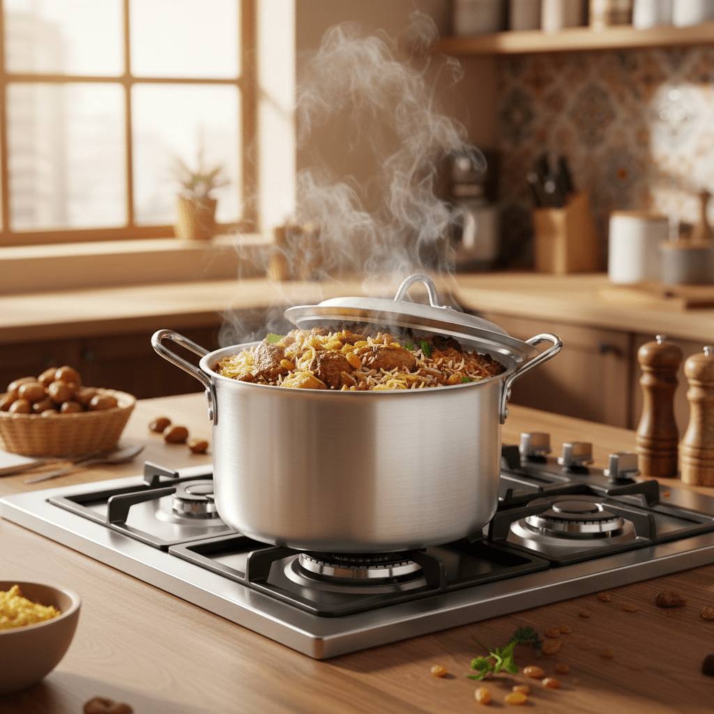 Precious Smart Aluminium Cooking Pot With Lid 26cm - Al Kabayel Discount CentrePrecious Smart Aluminium Cooking Pot With Lid 26cmCasseroles & Stock PotsPRECIOUSAl Kabayel Discount Centre