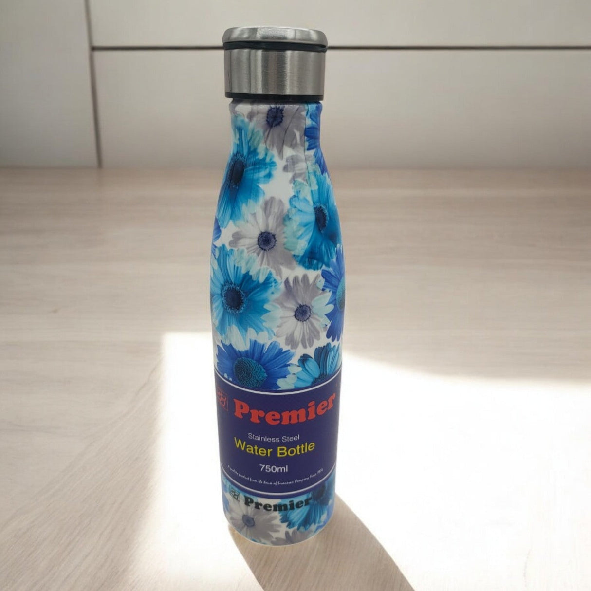 Premier Stainless Steel Water Bottle 750ml Reusable Dishwasher With Design Color Printed - Al Kabayel Discount CentrePremier Stainless Steel Water Bottle 750ml Reusable Dishwasher With Design Color PrintedWater BottlesPREMIERAl Kabayel Discount Centre