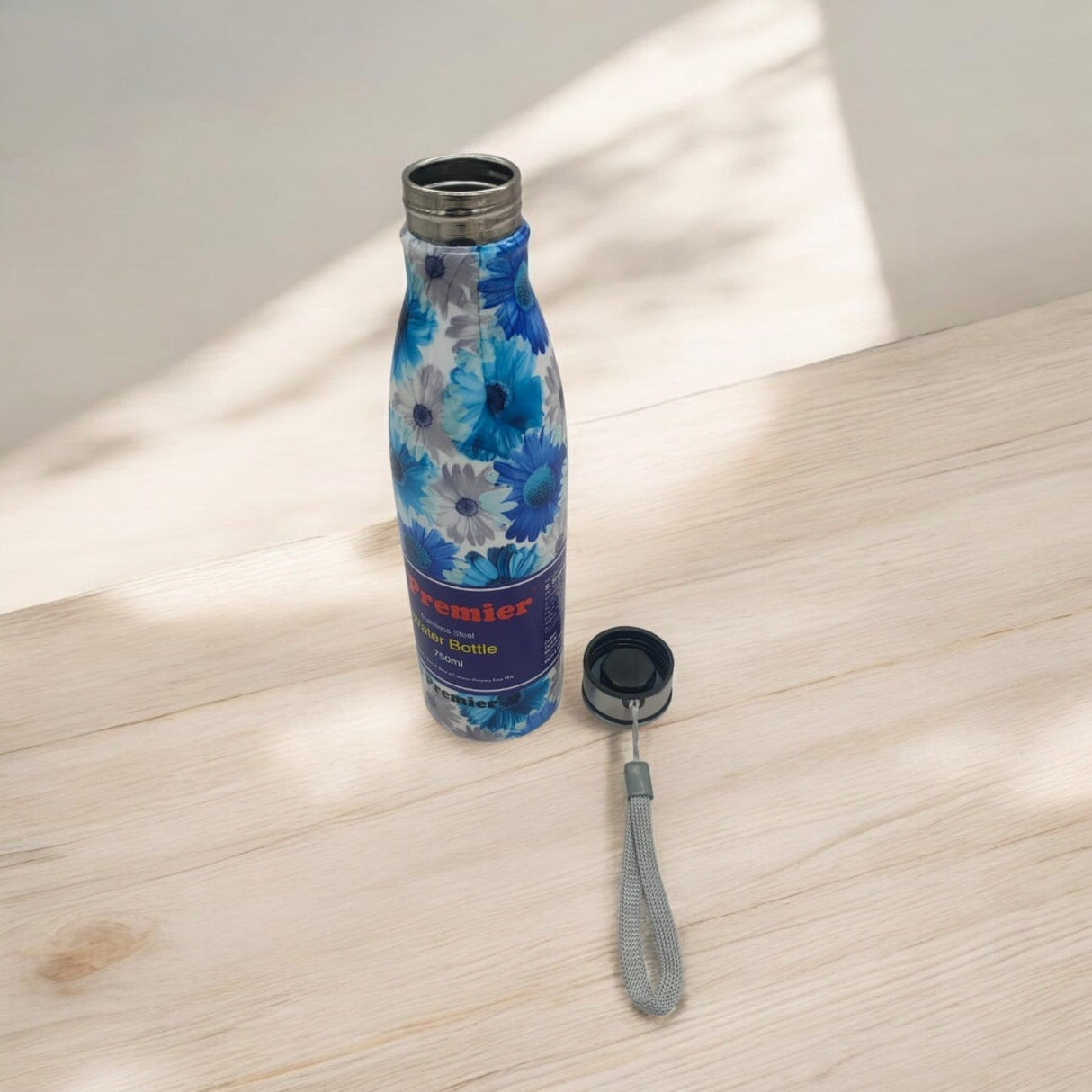 Premier Stainless Steel Water Bottle 750ml Reusable Dishwasher With Design Color Printed - Al Kabayel Discount CentrePremier Stainless Steel Water Bottle 750ml Reusable Dishwasher With Design Color PrintedWater BottlesPREMIERAl Kabayel Discount Centre