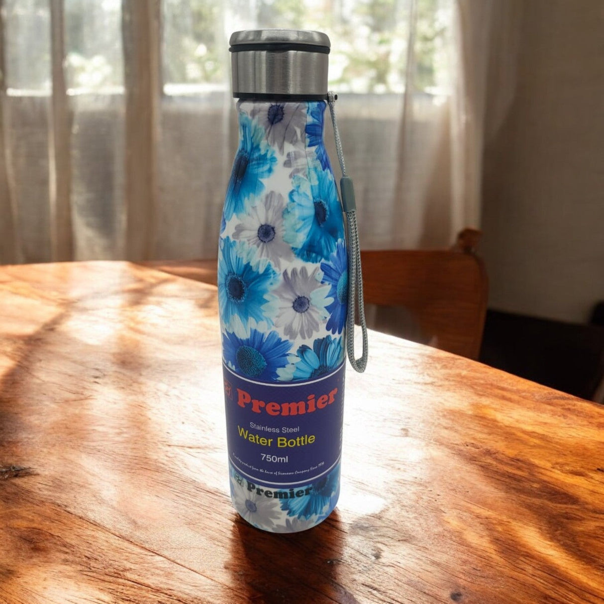 Premier Stainless Steel Water Bottle 750ml Reusable Dishwasher With Design Color Printed - Al Kabayel Discount CentrePremier Stainless Steel Water Bottle 750ml Reusable Dishwasher With Design Color PrintedWater BottlesPREMIERAl Kabayel Discount Centre