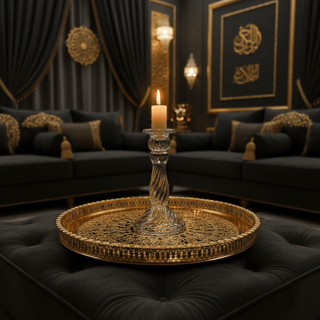 Premium Glass Footed Decorative Candle Holder for Luxury Interior and Event Styling – 18cm - Al Kabayel Discount CentrePremium Glass Footed Decorative Candle Holder for Luxury Interior and Event Styling – 18cmHome Décor AccentsAKDCAl Kabayel Discount Centre