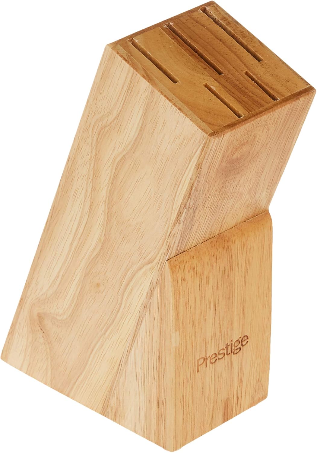 Prestige Knife Set Of 6 Pieces With Wooden Stand - Brown&Silver - Al Kabayel Discount CentrePrestige Knife Set Of 6 Pieces With Wooden Stand - Brown&SilverKitchen Utensils & GadgetsPRESTIGEAl Kabayel Discount Centre