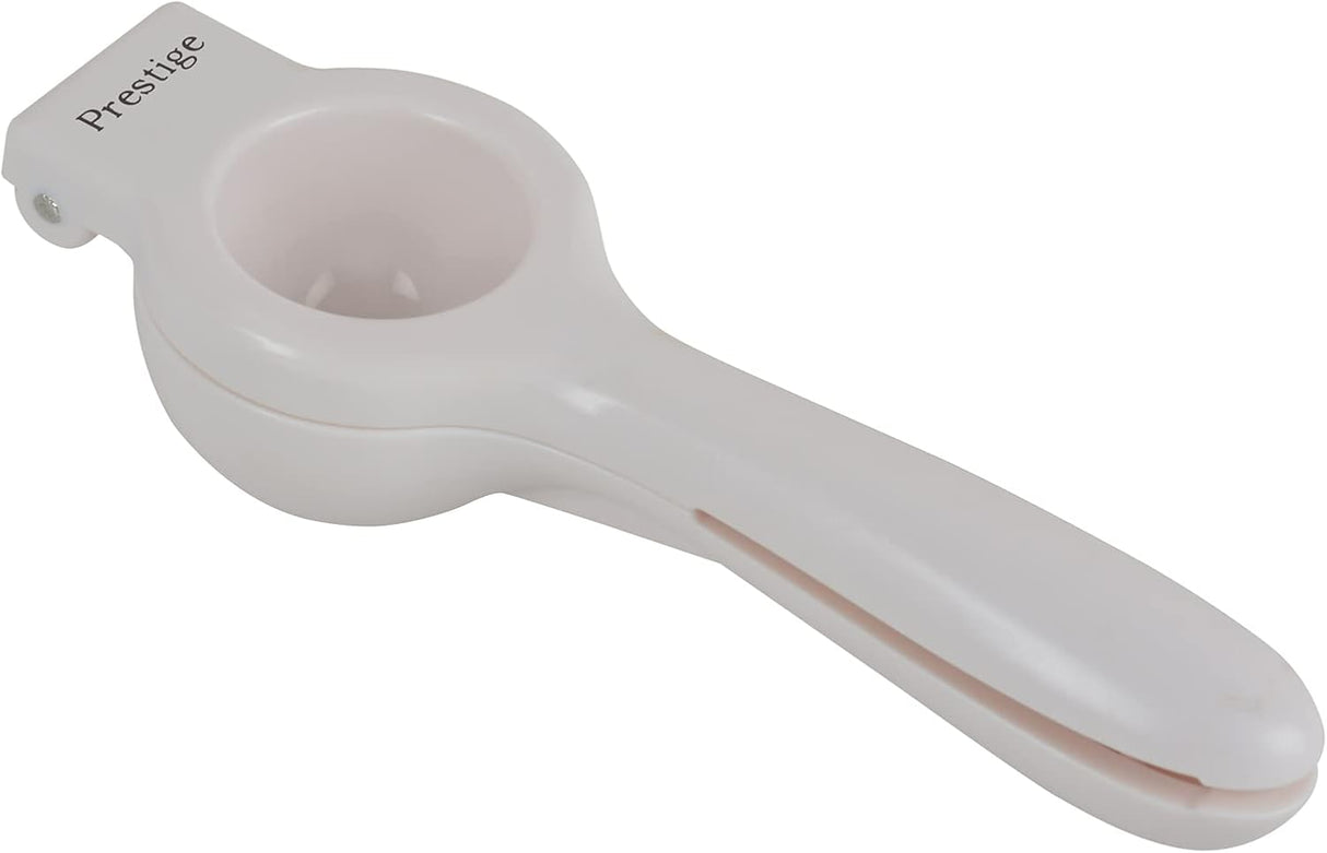 PRESTIGE Plastic Lemon Squeezer 19cm*6cm*4.5cm, White - Al Kabayel Discount CentrePRESTIGE Plastic Lemon Squeezer 19cm*6cm*4.5cm, WhiteCookware AccessoriesPRESTIGEAl Kabayel Discount Centre