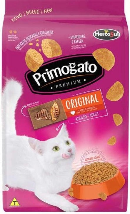 Primogato Premium Cat Food 1 Kg, Original Blend Adult Cat Food - Al Kabayel Discount CentrePrimogato Premium Cat Food 1 Kg, Original Blend Adult Cat FoodPet SuppliesPRIMOGATOAl Kabayel Discount Centre