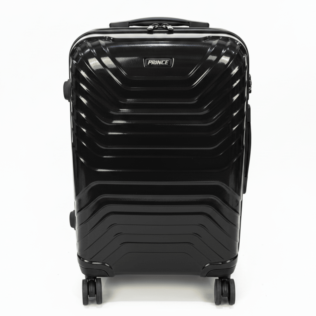 Prince 20" Cabin Trolley | 100% PP Hard Shell | 360° Spinner Wheels | Lightweight & Expandable - Al Kabayel Discount CentrePrince 20" Cabin Trolley | 100% PP Hard Shell | 360° Spinner Wheels | Lightweight & ExpandableCabin LuggagePRINCEAl Kabayel Discount Centre