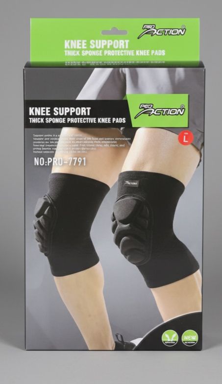 Pro Action Knee Support - Large, Thick Sponge Protective Knee Pads, Breathabl, Pro - 7791 - Al Kabayel Discount CentrePro Action Knee Support - Large, Thick Sponge Protective Knee Pads, Breathabl, Pro - 7791Sports, Fitness & OutdoorsPRO ACTIONAl Kabayel Discount Centre