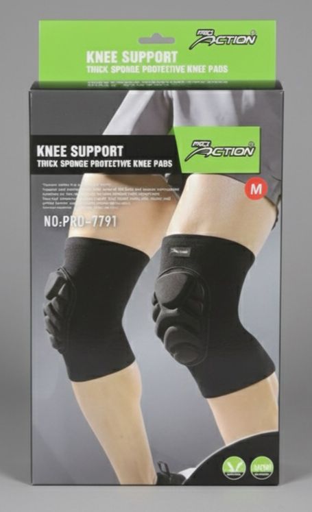 Pro Action Knee Support - Medium, Thick Sponge Protective Knee Pads, Breathabl, Pro - 7791 - Al Kabayel Discount CentrePro Action Knee Support - Medium, Thick Sponge Protective Knee Pads, Breathabl, Pro - 7791Sports, Fitness & OutdoorsPRO ACTIONAl Kabayel Discount Centre