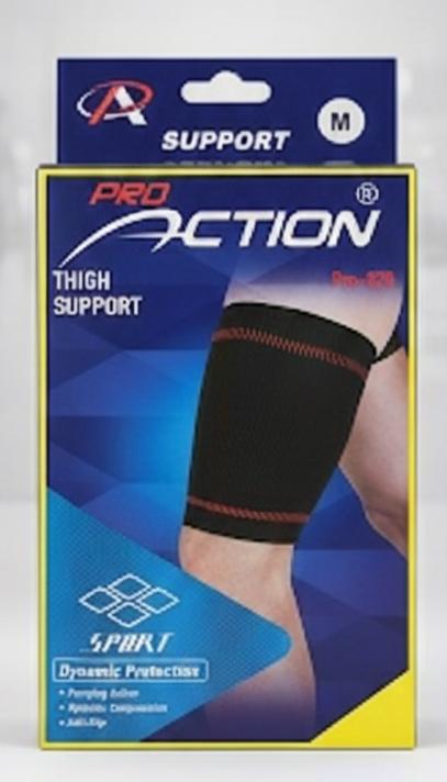Pro Action Thigh Support Size - M, Dynamic Protection, Pumping Action, Anti - Slip,, 70% Nylon - 15% Polyester, 15% Rubber, PRO - 820 - Al Kabayel Discount CentrePro Action Thigh Support Size - M, Dynamic Protection, Pumping Action, Anti - Slip,, 70% Nylon - 15% Polyester, 15% Rubber, PRO - 820Sports, Fitness & OutdoorsPRO ACTIONAl Kabayel Discount Centre