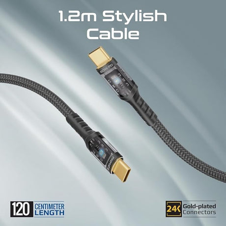 PROMATE Dual Port Wall Charger,25W USB - C USB - A Charge Ports, 60W USB - C, 1.2meter Transparent Cable - Al Kabayel Discount CentrePROMATE Dual Port Wall Charger,25W USB - C USB - A Charge Ports, 60W USB - C, 1.2meter Transparent CableCords & AdaptersPROMATEAl Kabayel Discount Centre