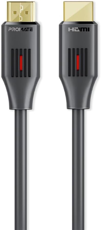 PROMATE HDMI 2.0 Cable, 4K@60Hz HDMI to HDMI Slim 5meter Cable, ProLink4K60 - 500 - Al Kabayel Discount CentrePROMATE HDMI 2.0 Cable, 4K@60Hz HDMI to HDMI Slim 5meter Cable, ProLink4K60 - 500Cords & AdaptersPROMATEAl Kabayel Discount Centre