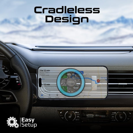PROMATE Magnetic Car Mount, Universal Magnetic Ring AC Vent Mount Holder with N52 Powerful Magnets, 360 Degree Rotation, Multi - Angle Support, ClipMount - Al Kabayel Discount CentrePROMATE Magnetic Car Mount, Universal Magnetic Ring AC Vent Mount Holder with N52 Powerful Magnets, 360 Degree Rotation, Multi - Angle Support, ClipMountCords & AdaptersPROMATEAl Kabayel Discount Centre