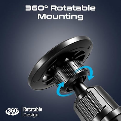 PROMATE Magnetic Car Mount, Universal Magnetic Ring AC Vent Mount Holder with N52 Powerful Magnets, 360 Degree Rotation, Multi - Angle Support, ClipMount - Al Kabayel Discount CentrePROMATE Magnetic Car Mount, Universal Magnetic Ring AC Vent Mount Holder with N52 Powerful Magnets, 360 Degree Rotation, Multi - Angle Support, ClipMountCords & AdaptersPROMATEAl Kabayel Discount Centre